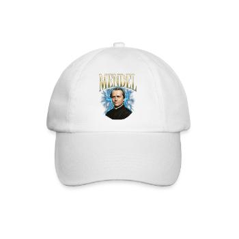 Gregor Mendel Donner - Baseballkappe - Weiß/Weiß - Vorne