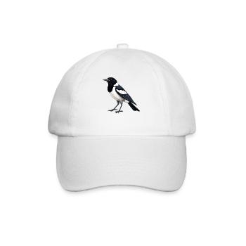Elstern Elster - Baseballkappe - Weiß/Weiß - Vorne