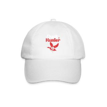 Ente Jagd Jäger Entenjagd - Baseballkappe - Weiß/Weiß - Vorne