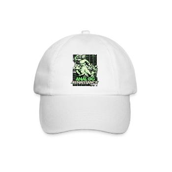 Analog Renaissance - Baseballkappe - Weiß/Weiß - Vorne