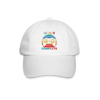 level 9 complete - Baseballkappe - Weiß/Weiß - Vorne