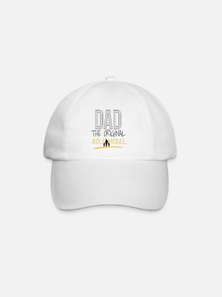 Papa Das ursprüngliche Vorbild - Baseballkappe - Weiß/Weiß