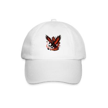 Lava Geier - Baseballkappe - Weiß/Weiß - Vorne