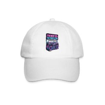 Ich Bin Nicht 30 Ich Bin 20 Zehn Geburtstag - Baseballkappe - Weiß/Weiß - Vorne
