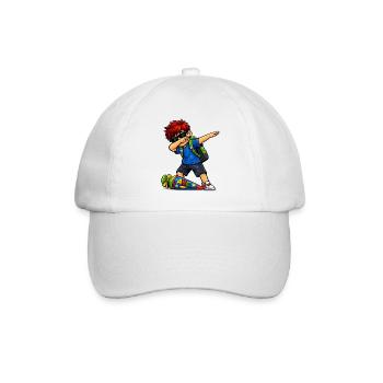 Dabbing ABC-Schütze rote Haare (Ginger) - Baseballkappe - Weiß/Weiß - Vorne