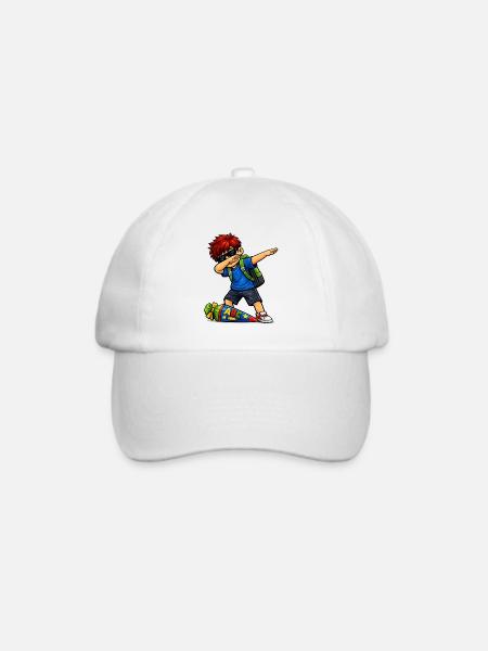 Dabbing ABC-Schütze rote Haare (Ginger) - Baseballkappe - Weiß/Weiß