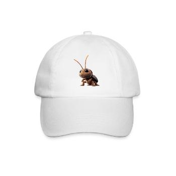Kakerlake Küchenschabe Insekten Schabe Kakerlaken - Baseballkappe - Weiß/Weiß - Vorne