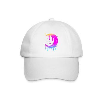 Pastell Gothic - Baseballkappe - Weiß/Weiß - Vorne