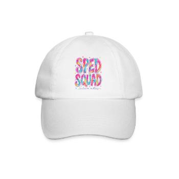 Sonderpädagogiklehrer der Sondereinheit - Baseballkappe - Weiß/Weiß - Vorne