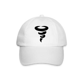 Tornado - Baseballkappe - Weiß/Weiß - Vorne