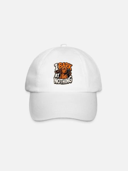Rhodesian Dog - Baseballkappe - Weiß/Weiß