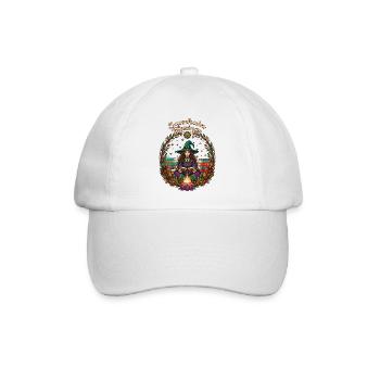 Samhain-Segnungen Hexen-Wicca Wicca-Halloween - Baseballkappe - Weiß/Weiß - Vorne