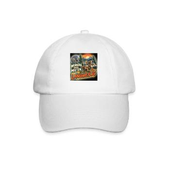 WOHNUNG ZUM MIETEN WIE LANGWEILIG - Lustiger - Baseballkappe - Weiß/Weiß - Vorne