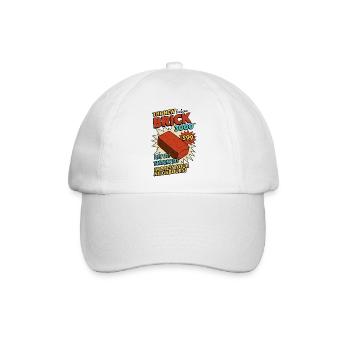 Brick 3000 - Baseballkappe - Weiß/Weiß - Vorne