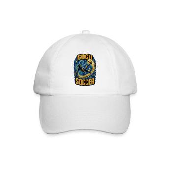 Gogh Fußball  - Baseballkappe - Weiß/Weiß - Vorne