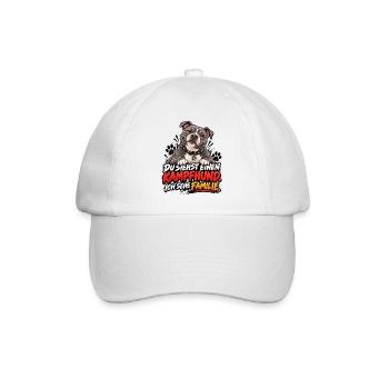 Ich sehe Familie - Baseballkappe - Weiß/Weiß - Vorne