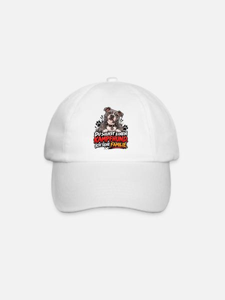 Ich sehe Familie - Baseballkappe - Weiß/Weiß
