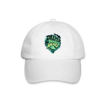 Tiefer Ozean Vorwärts - Baseballkappe - Weiß/Weiß - Vorne