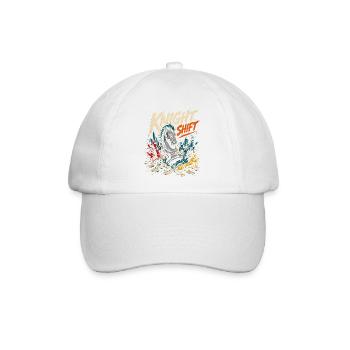  Sports Schachspieler Schachspiel Schachbrett - Baseballkappe - Weiß/Weiß - Vorne