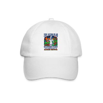 Derry Northern Ireland Registered Nurse Samhain - Baseballkappe - Weiß/Weiß - Vorne