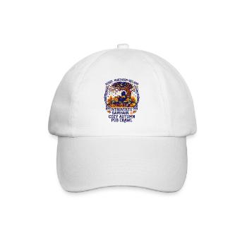 Derry Northern Ireland Introverts Samhain Cozy - Baseballkappe - Weiß/Weiß - Vorne