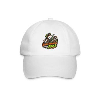 Downhill MTB Preis-Statement - Baseballkappe - Weiß/Weiß - Vorne