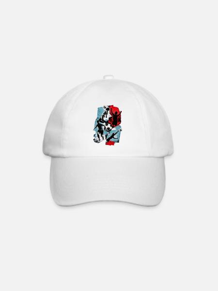 Fußball - Baseballkappe - Weiß/Weiß
