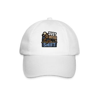 Just Another Shift Bigfoot - Baseballkappe - Weiß/Weiß - Vorne