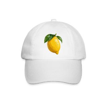Zitrusfrüchte aus Amalfi - Baseballkappe - Weiß/Weiß - Vorne
