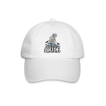 Bone-a-kide Bride Ring Design - Baseballkappe - Weiß/Weiß - Vorne