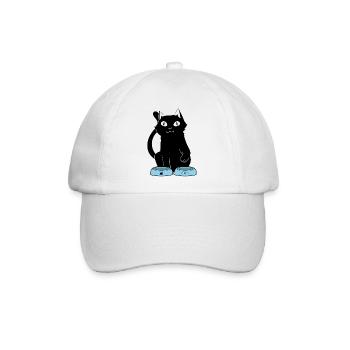 Personal Cat - Baseballkappe - Weiß/Weiß - Vorne
