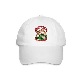 Tinselitis - Baseballkappe - Weiß/Weiß - Vorne