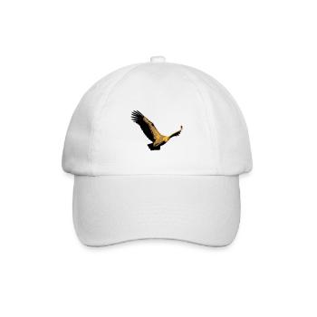 Geier - Baseballkappe - Weiß/Weiß - Vorne