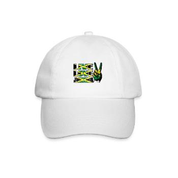 Jamaika Jamaica - Baseballkappe - Weiß/Weiß - Vorne