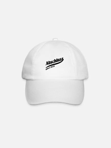Abschluss since 2023 - Baseballkappe - Weiß/Weiß