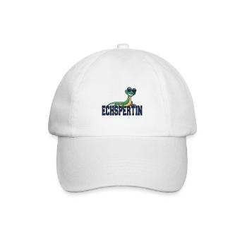 Echspertin - Baseballkappe - Weiß/Weiß - Vorne