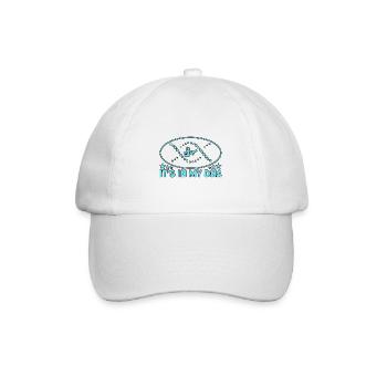 Luftverkehrskontrolle Fluglotse Flughafen Geschenk - Baseballkappe - Weiß/Weiß - Vorne