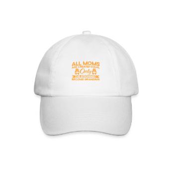 Nur die Stärksten Mutter & Großmutter Geschenk - Baseballkappe - Weiß/Weiß - Vorne