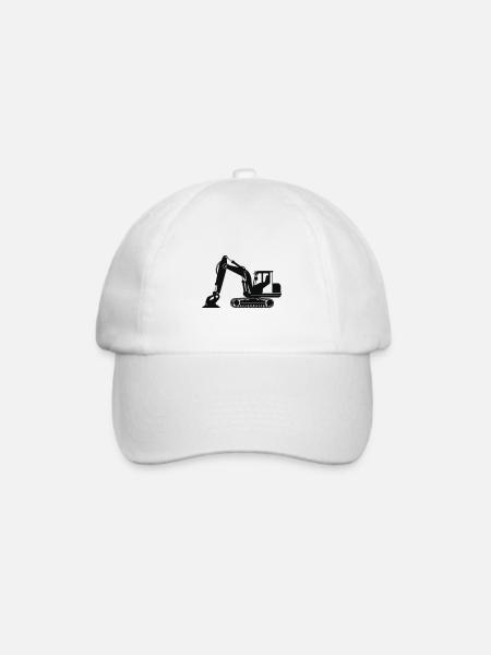 Rasen - Baseballkappe - Weiß/Weiß