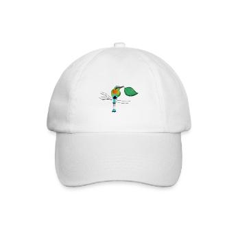 Guardabarranco Nicaragua - Baseballkappe - Weiß/Weiß - Vorne