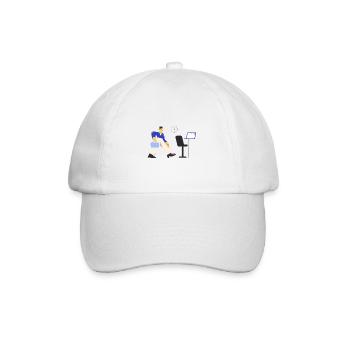 Pablo - Office - Baseballkappe - Weiß/Weiß - Vorne