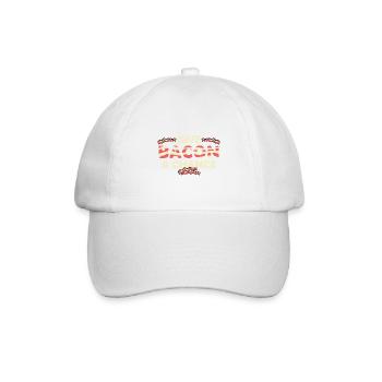 Eine Chance geben Komiker Geschenk - Baseballkappe - Weiß/Weiß - Vorne