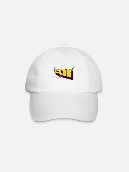 Clan - Baseballkappe - Weiß/Weiß