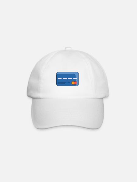 Surr - credit card - Baseballkappe - Weiß/Weiß