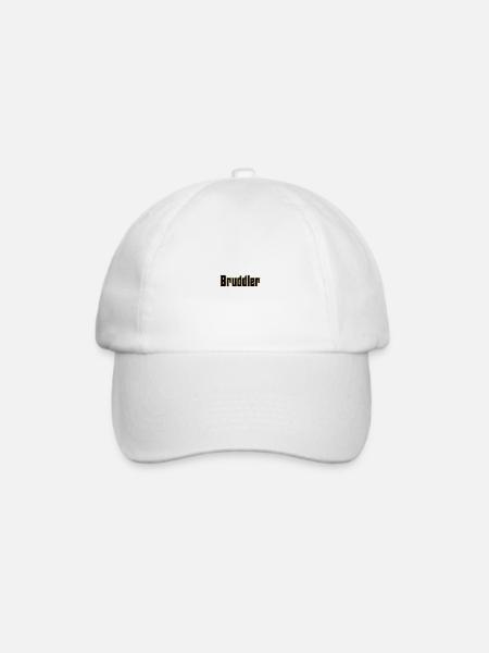 Bruddler - Schwäbisch für Anfänger - Baseballkappe - Weiß/Weiß