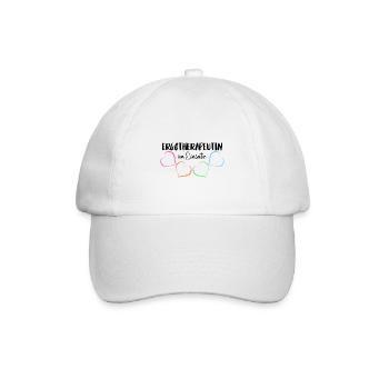 ERGOTHERAPEUTIN ERGOTHERAPIE - Baseballkappe - Weiß/Weiß - Vorne