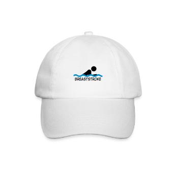 schwimmen - Baseballkappe - Weiß/Weiß - Vorne