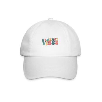 Gymnastik - Baseballkappe - Weiß/Weiß - Vorne