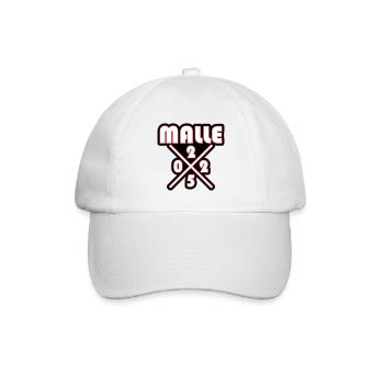 Malle 2025 - Baseballkappe - Weiß/Weiß - Vorne