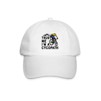 Cycopath - Baseballkappe - Weiß/Weiß - Vorne